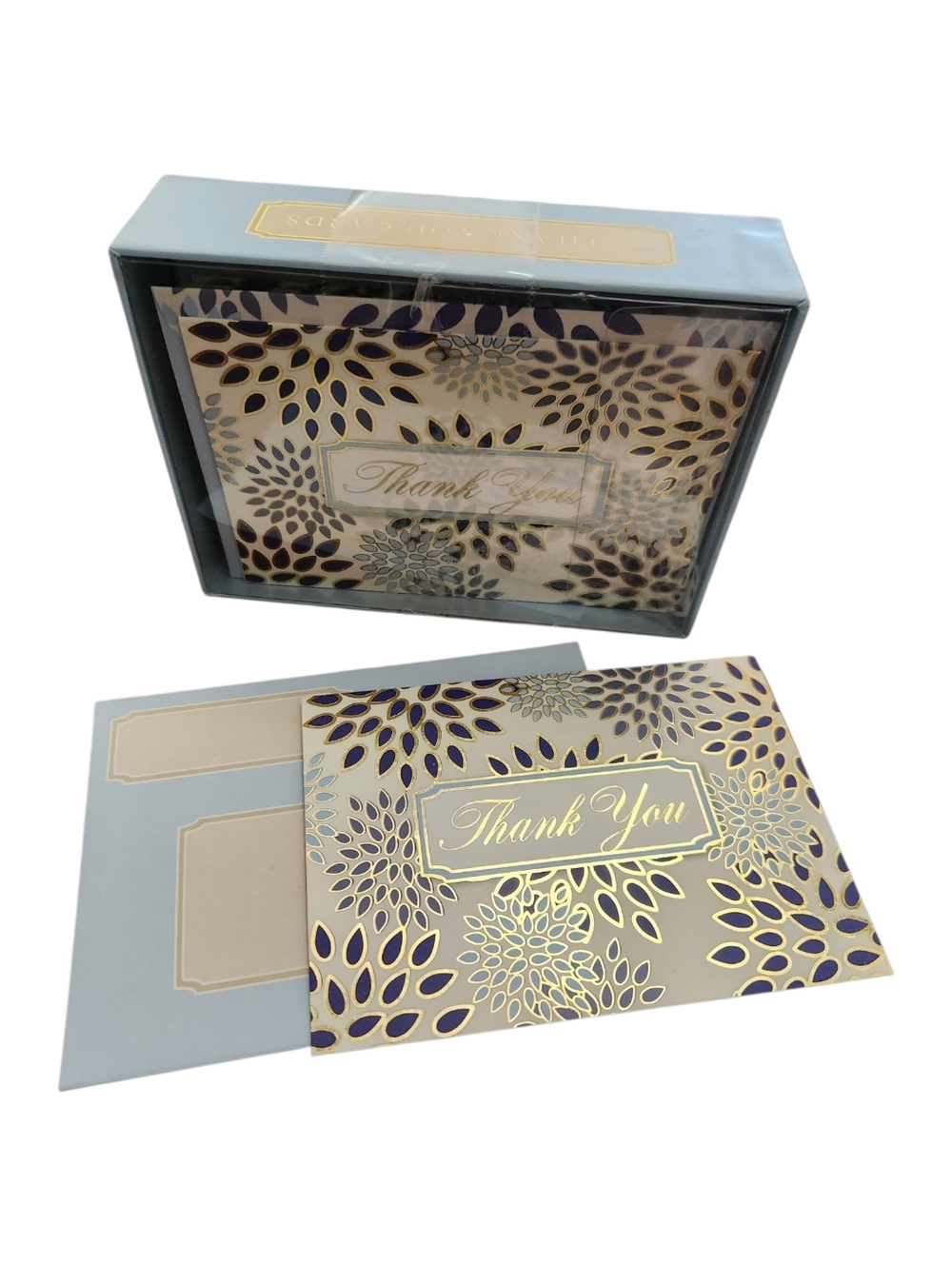 Punch Studio "Thank You"  Note Card Set Of 12 NIB